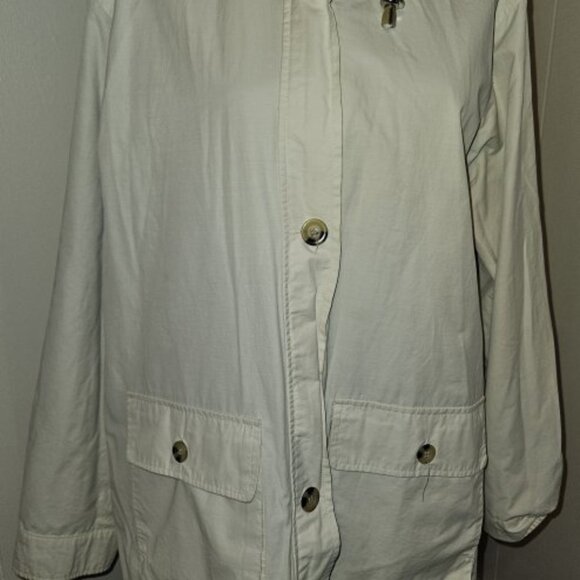 WILLOW LANE Reversible Hooded Rain Coat Jacket Ladies MEDIUM - Picture 9 of 13